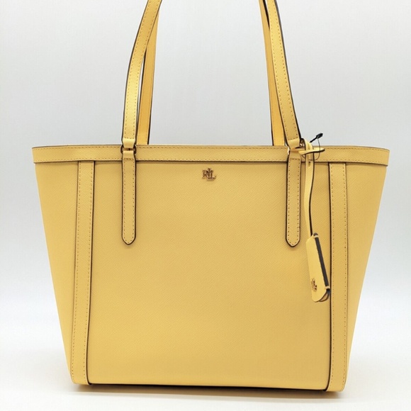 Ralph Lauren Clare Leather Tote Bag - Picture 2 of 11